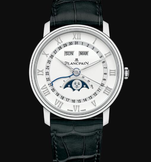 Blancpain Villeret Watch Price Review Quantième Complet Replica Watch 6654A 1127 55B